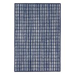 Coco Blue Handwoven Indoor/Outdoor Custom Rug