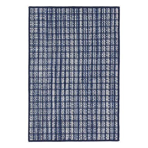 Coco Handwoven Indoor/Outdoor Custom Rug | Blue