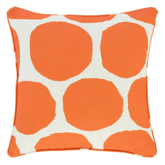 On The Spot Orange Indoor/Outdoor Decorative Pillow Cover