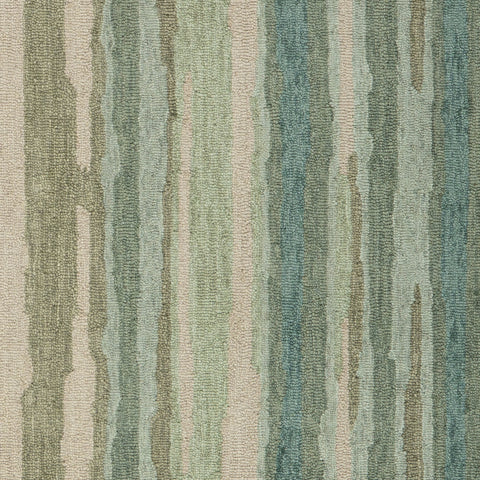 Zare Transitional Abstract Indoor Rug Swatch | Blue