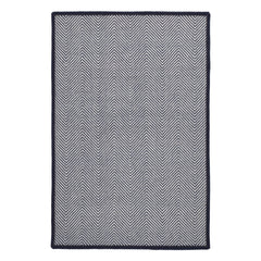 Batiste Woven Wool Custom Rug | Navy