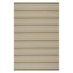 Caldera Modern Checkered Indoor/Outdoor Rug | Tan