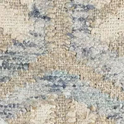 Tala Handwoven Jute Rug Swatch | Blue