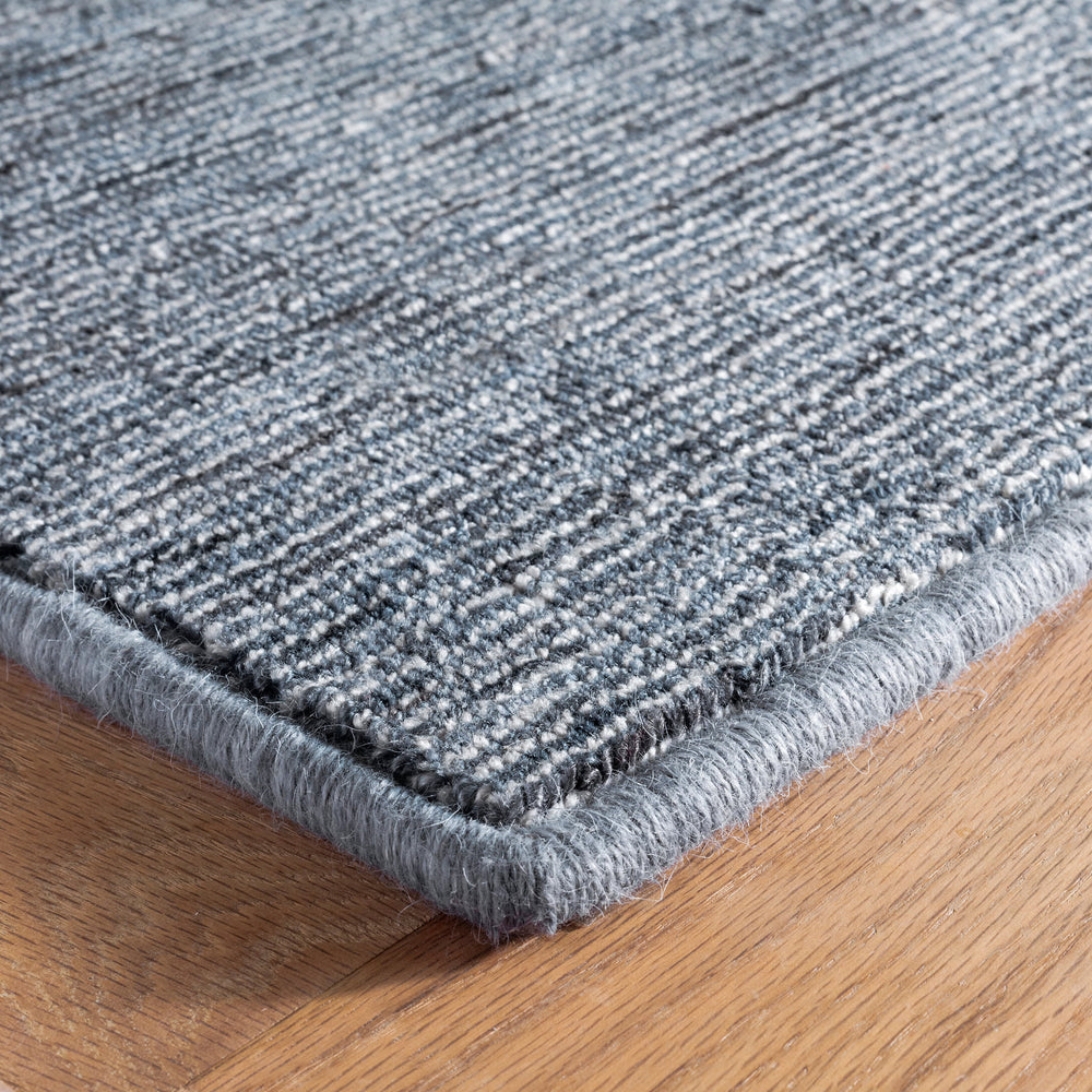 Willow Woven Performance Custom Rug | Indigo