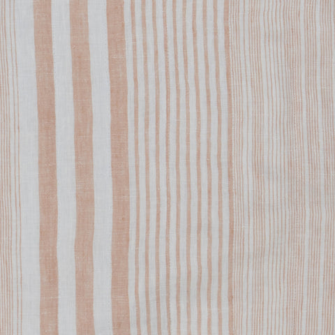 Carolina Stripe Quilt | Coral