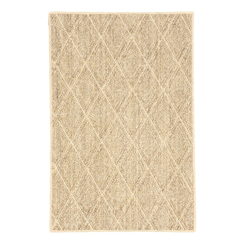 Diamond Sand Woven Sisal Custom Rug