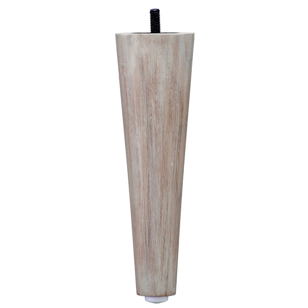 Tapered Rug Ottoman Leg /Set of 4 | Cerused Oak