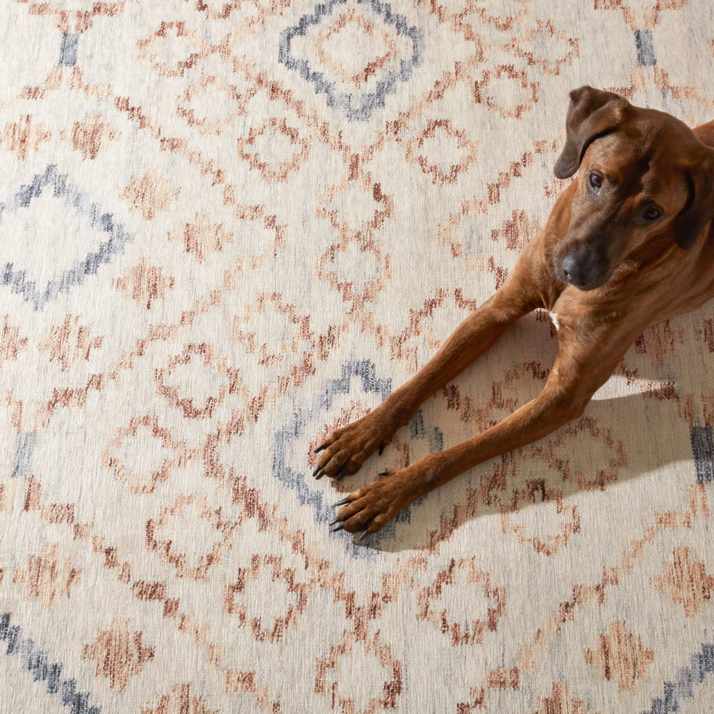 Jelly Roll Machine Washable Rug | Sky