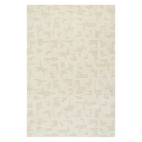 Alora Hand Knotted Wool Rug | Natural