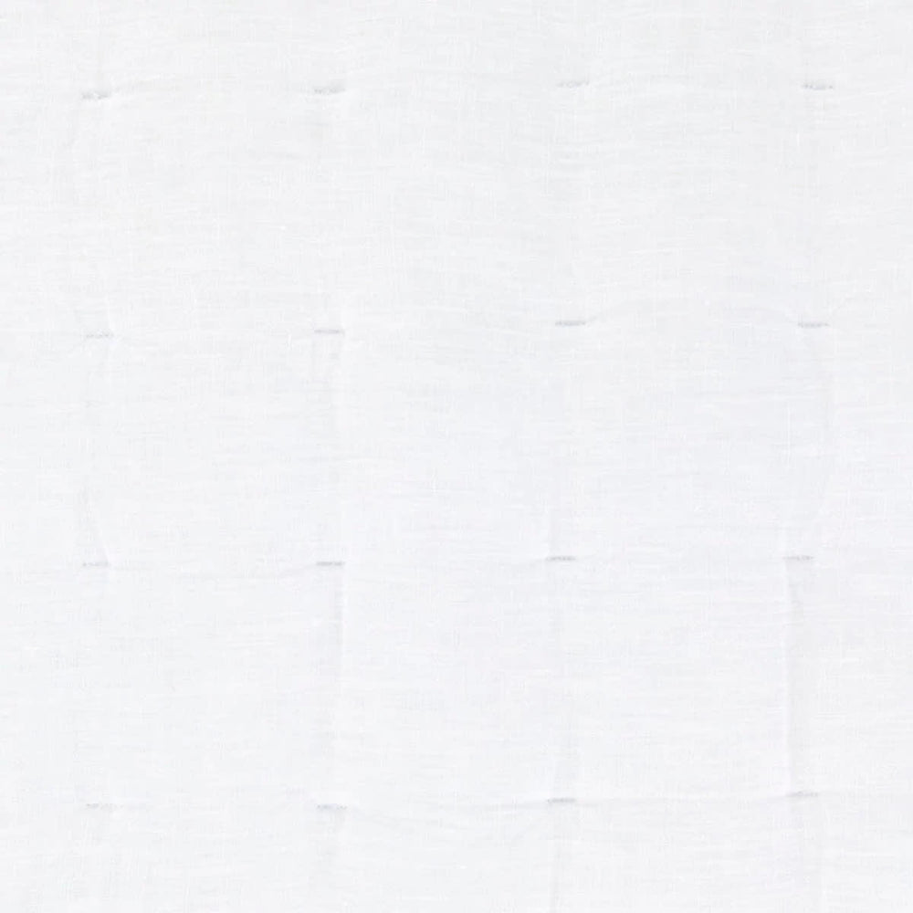 Lush Linen Puff Swatch | White