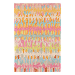 Paint Chip Hand Micro Hooked Wool Rug | Confetti