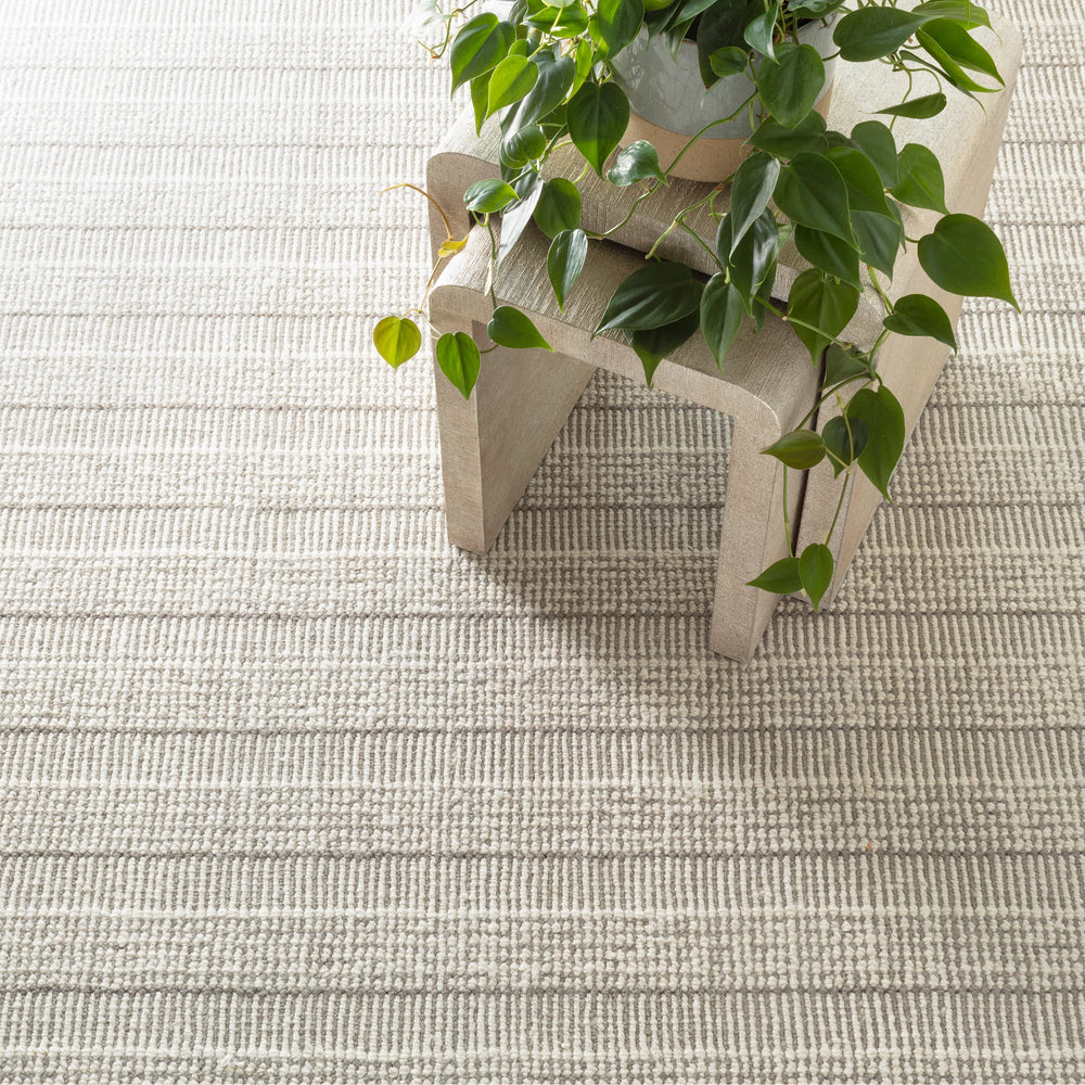 Raffa Woven Wool Custom Rug | Grey