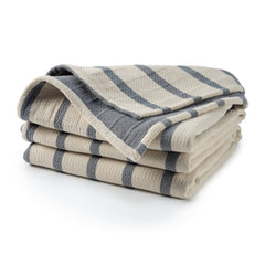 Lowen Stripe Blanket | Dusk