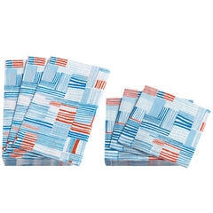 Block Stripe Napkin | Blue