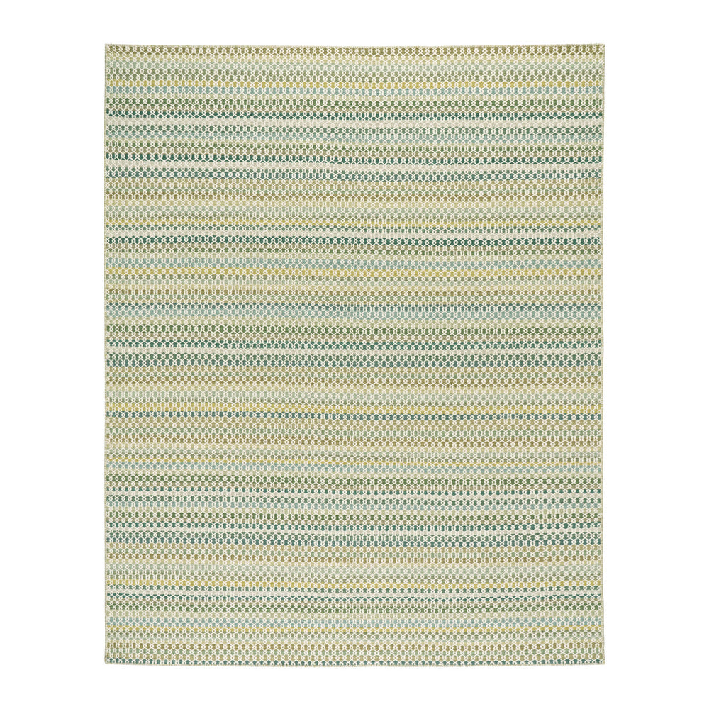 Poppy Handwoven Wool Rug | Moss