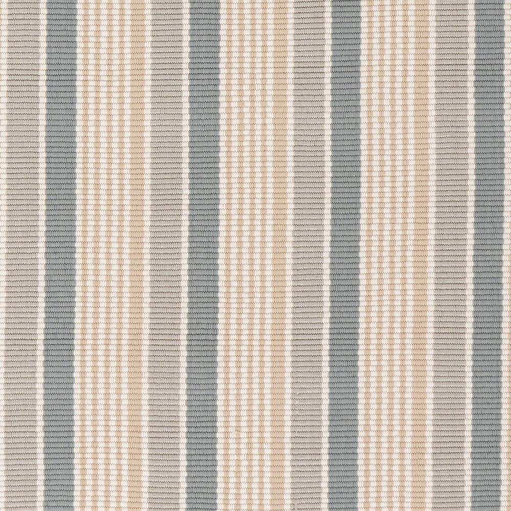 Mystic Stripe Handwoven Indoor/Outdoor Rug Swatch | Slate