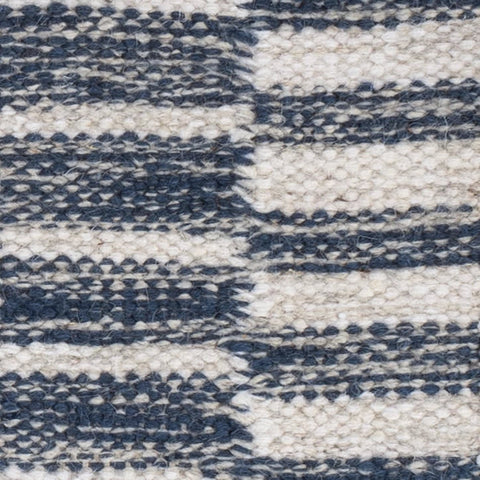 Heights Denim Handwoven Wool Rug Swatch