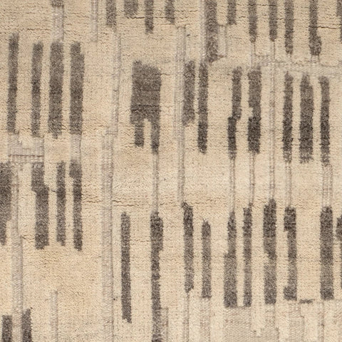 Hicks Natural Hand Knotted Wool Rug Swatch