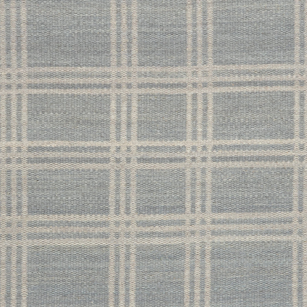 Mason Hand Woven Wool Rug Swatch | Slate Blue