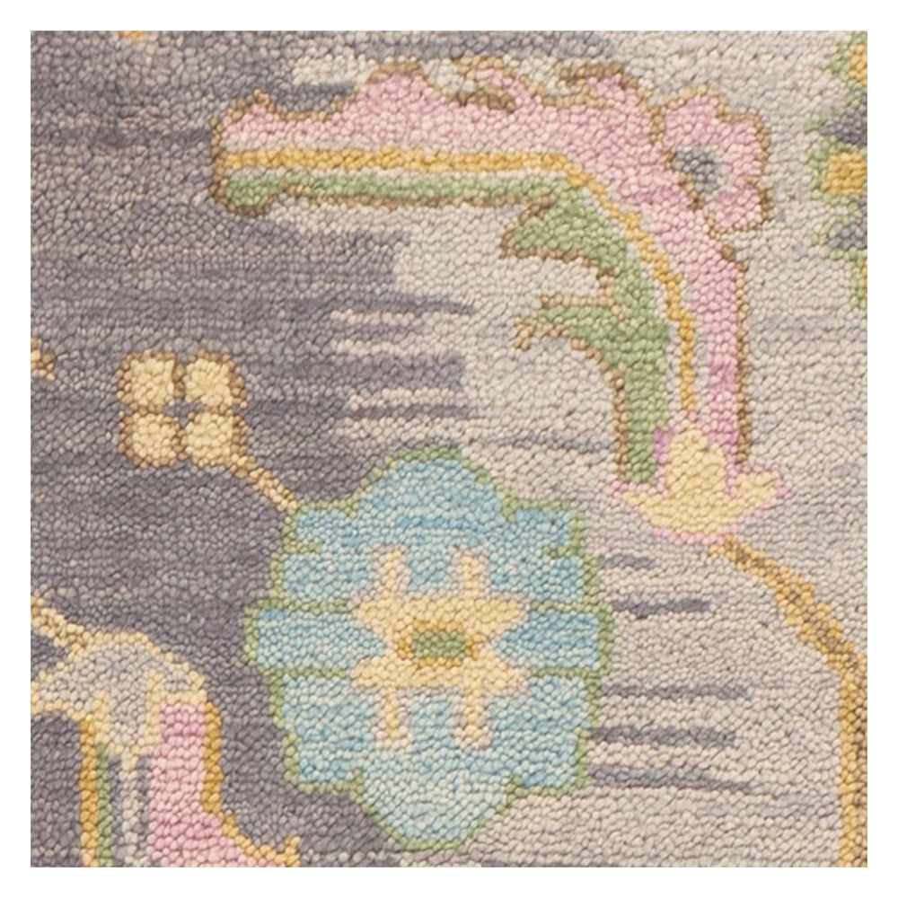 Iris Hand Knotted Wool Rug Swatch | Multi