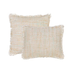 Elowyn Decorative Pillow Cover | Ivory