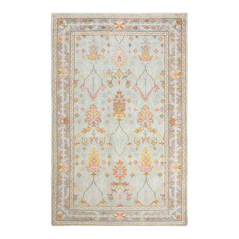 Mara Sky Hand Knotted Wool Rug