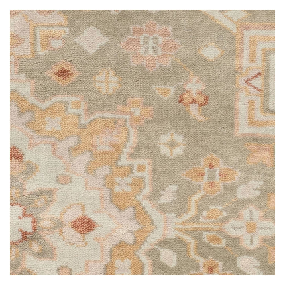 Kendra Hand Knotted Wool Rug Swatch | Sky