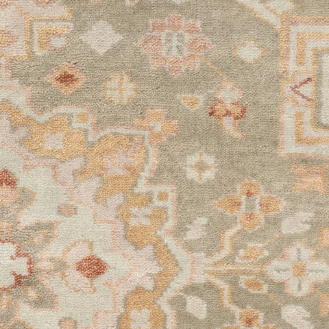 Kendra Sky Hand Knotted Wool Rug Swatch