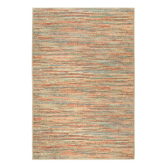 Clay Multi Machine Washable Rug