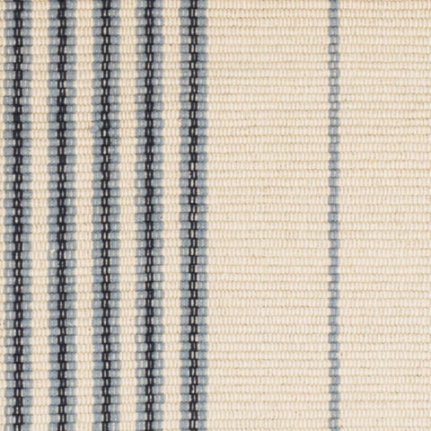 Conway Blue Handwoven Cotton Rug Swatch