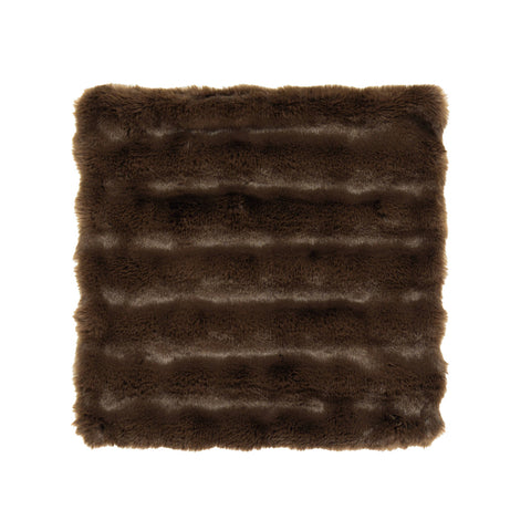 Fab Faux Decorative Pillow Cover | Java