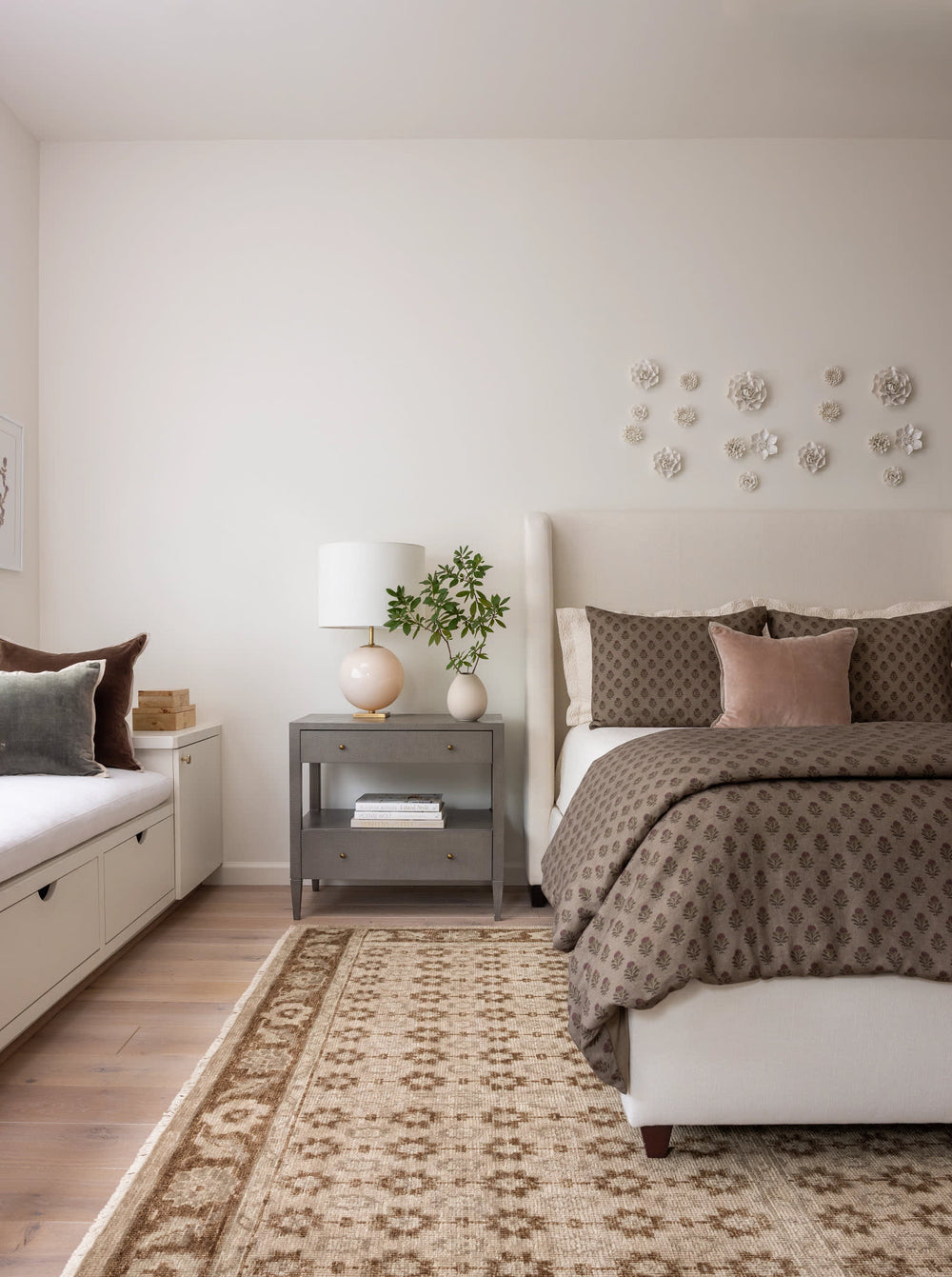 Zara Duvet Cover | Mushroom