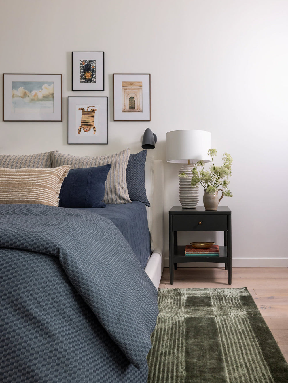 Liam Duvet Cover | Navy