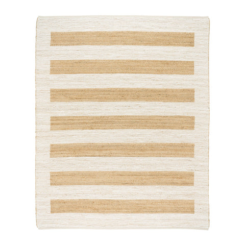 Milo Handwoven Jute/Cotton Rug | Ivory