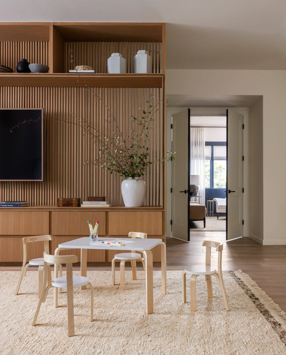Cullen Hand Woven Wool Rug | Cream