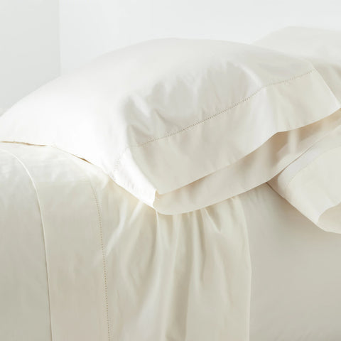 Classic Hemstitch Ivory Sheet Set