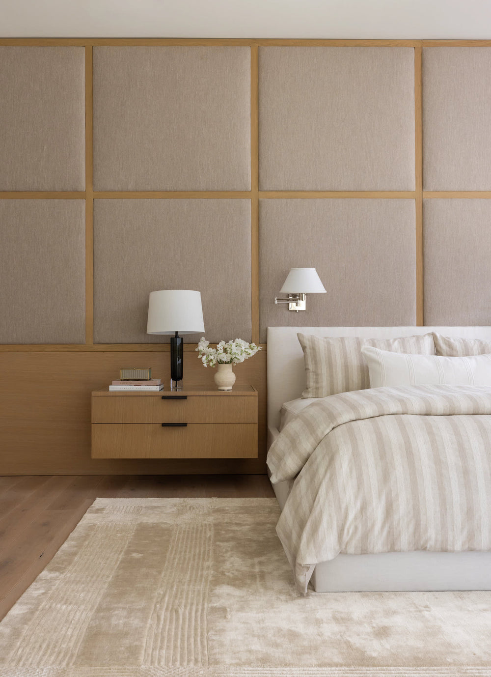 Hamilton Stripe Duvet Cover | Natural