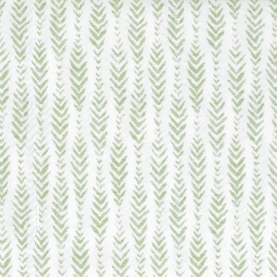 Feather Ogee Swatch | Sage