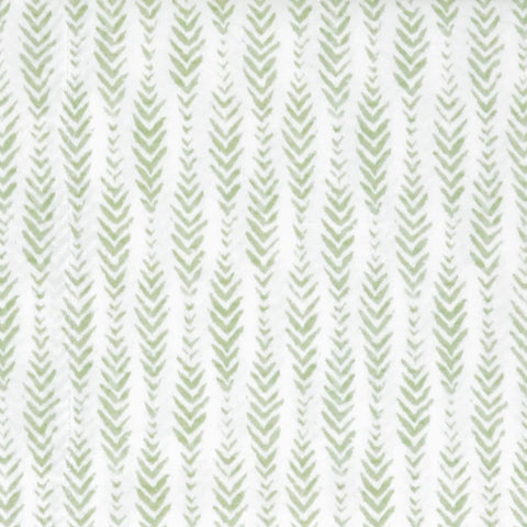 Feather Ogee Swatch | Sage