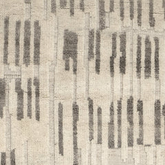 Hicks Hand Knotted Wool Rug Swatch | Natural