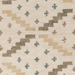 Wilder Kilim Handwoven Jute Rug Swatch | Natural