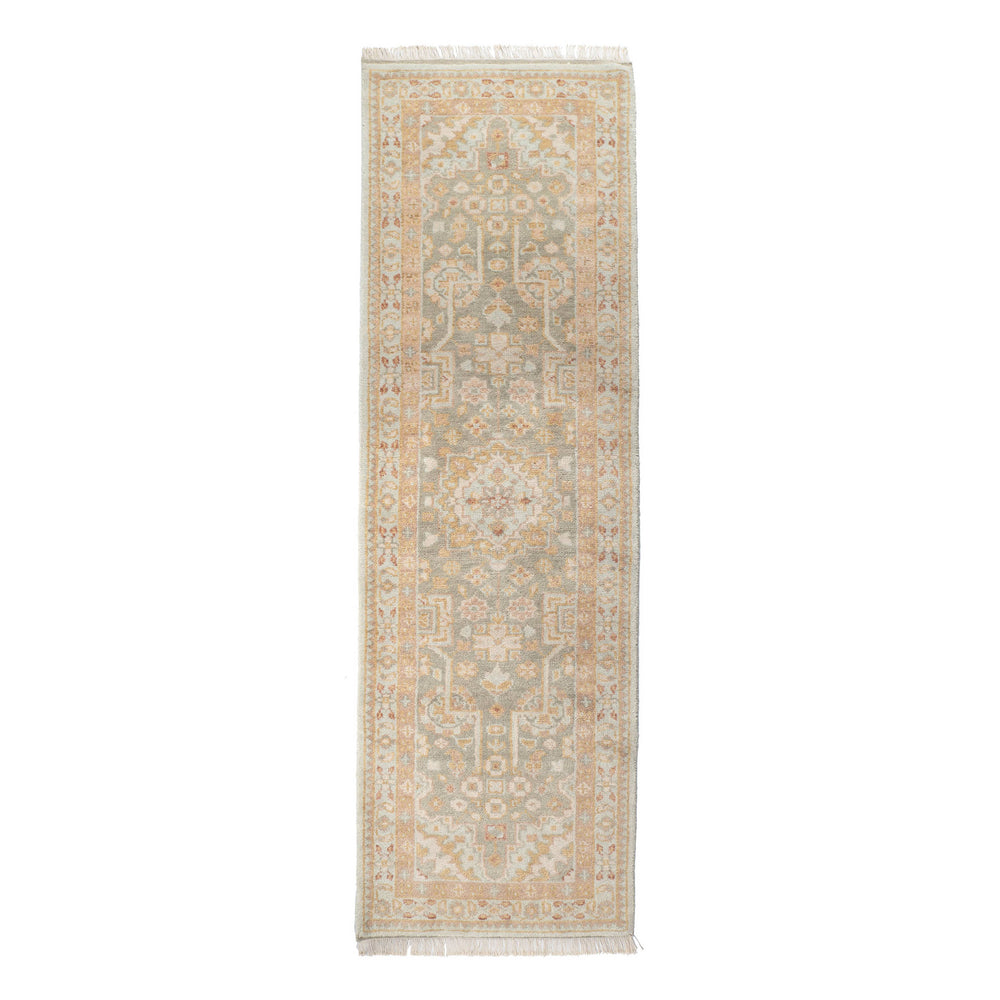 Kendra Hand Knotted Wool Rug | Sky