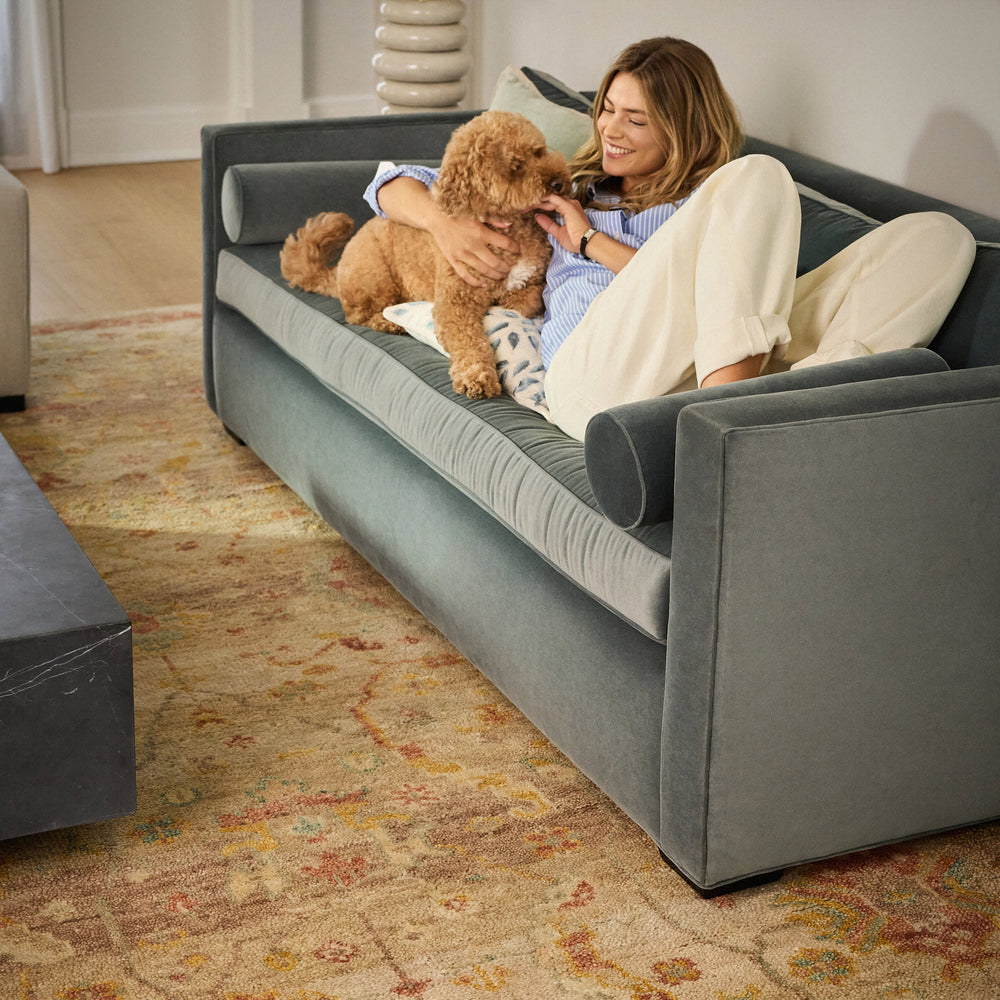 Nora Hand Knotted Wool Rug | Natural